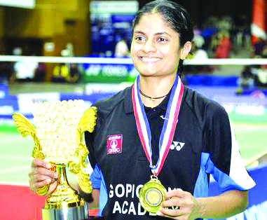 സീനിയര്‍ ബാഡ്മിന്‍റണ്‍: തുളസിക്ക്  ദേശീയ കിരീടം